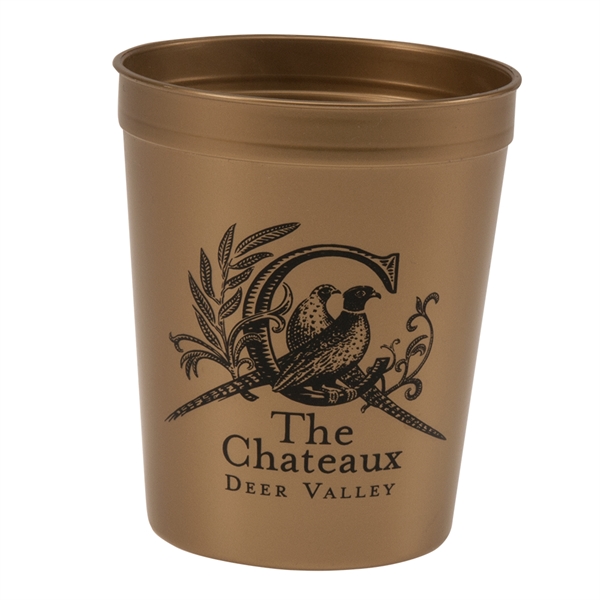 Durable plastic stadium cup, 16 oz.... from ASI 77280 Pepco Poms / Pepco Poms