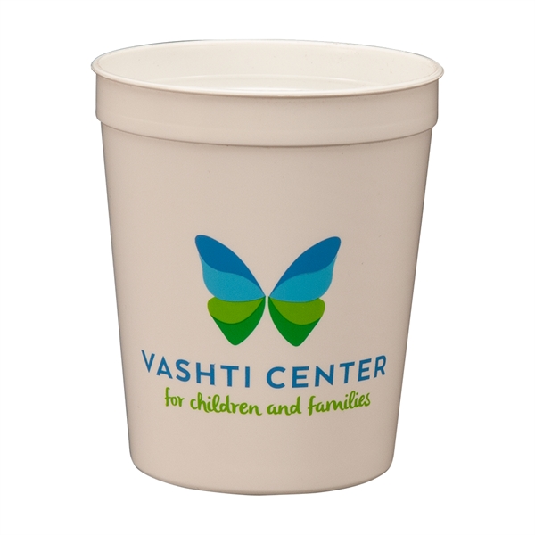 Durable plastic stadium cup, 16 oz.... from ASI 77280 Pepco Poms / Pepco Poms