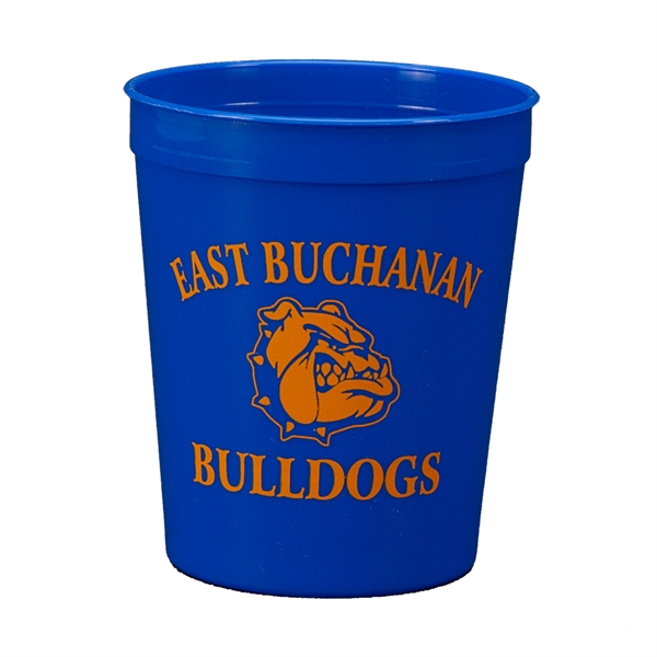 Durable plastic stadium cup, 16 oz.... from ASI 77280 Pepco Poms / Pepco Poms