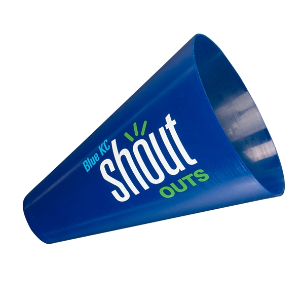Lightweight plastic megaphone, 7".... from ASI 77280 Pepco Poms / Pepco Poms