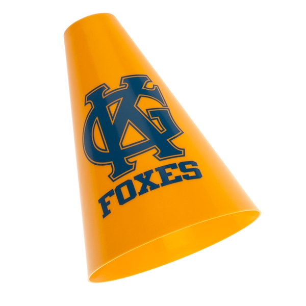 Lightweight plastic megaphone, 7".... from ASI 77280 Pepco Poms / Pepco Poms