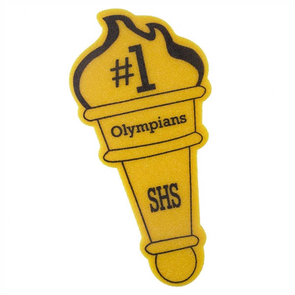 Foam 14" torch novelty toy.... from ASI 77280 Pepco Poms / Pepco Poms