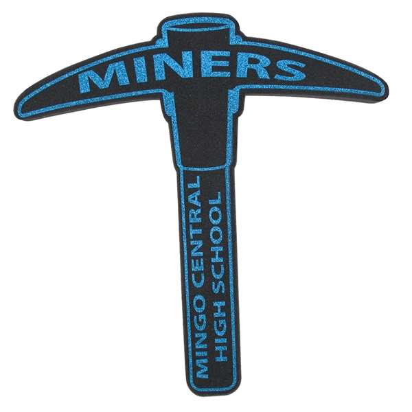 Foam 18" miner's pick waver.... from ASI 77280 Pepco Poms / Pepco Poms
