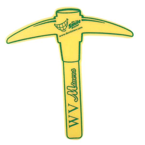 Foam 18" miner's pick waver.... from ASI 77280 Pepco Poms / Pepco Poms