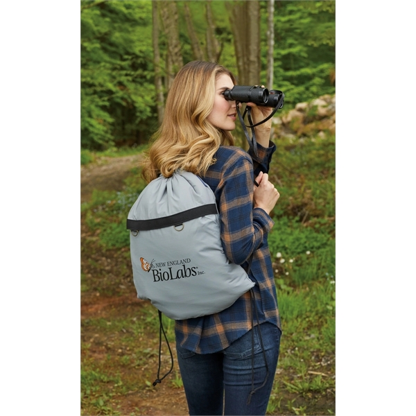 Blanket, poncho, seat cushion and backpack.... from ASI 91605 Towel Specialties / Cobblestone Mills