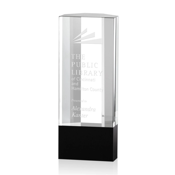 The Burton Award is enhanced with a black optical crystal inlaid... from ASI 84592 St Regis Group / St Regis