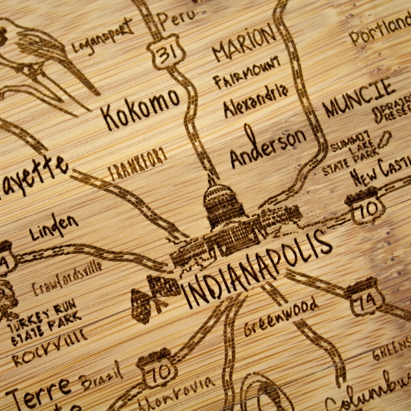 Our popular destination art on a traditional board. Use it as... from ASI 91565 Totally Bamboo