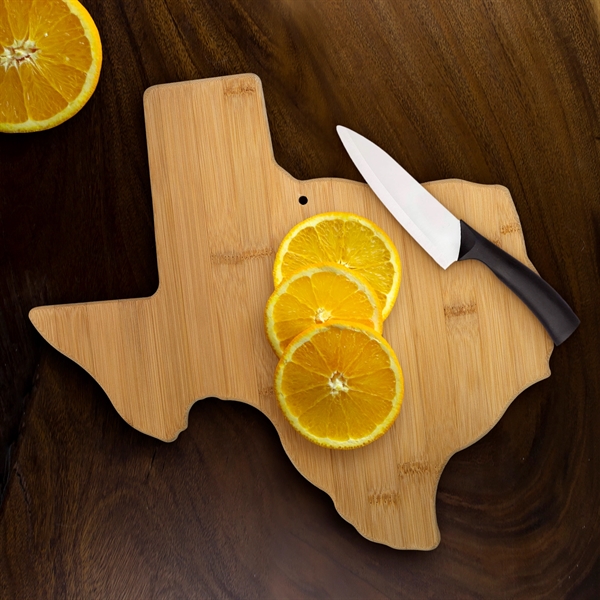 Texas State shaped cutting boards are the perfect promotional gift for... from ASI 91565 Totally Bamboo