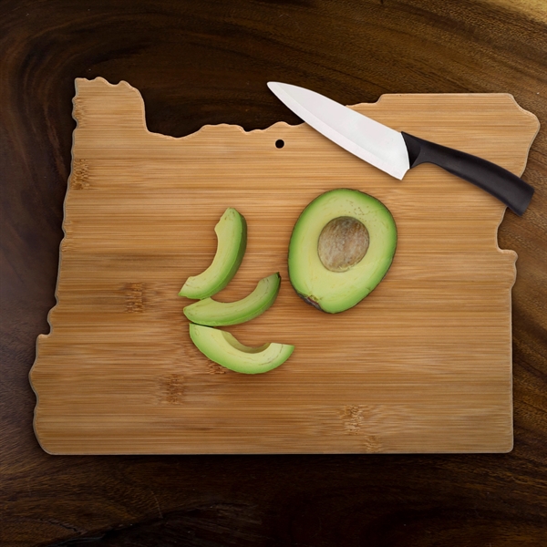 Oregon State shaped cutting boards are great for vacation or travel... from ASI 91565 Totally Bamboo