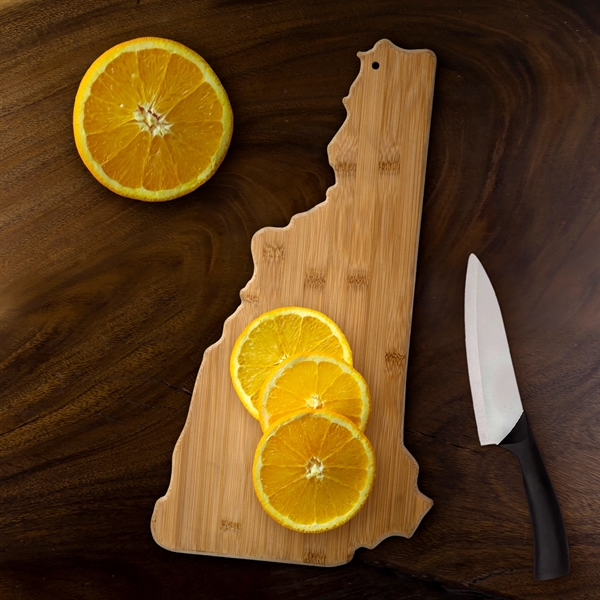 New Hampshire State shaped cutting boards are great for vacation or... from ASI 91565 Totally Bamboo