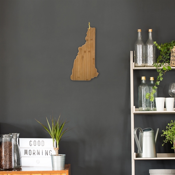 New Hampshire State shaped cutting boards are great for vacation or... from ASI 91565 Totally Bamboo