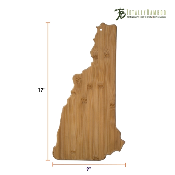 New Hampshire State shaped cutting boards are great for vacation or... from ASI 91565 Totally Bamboo