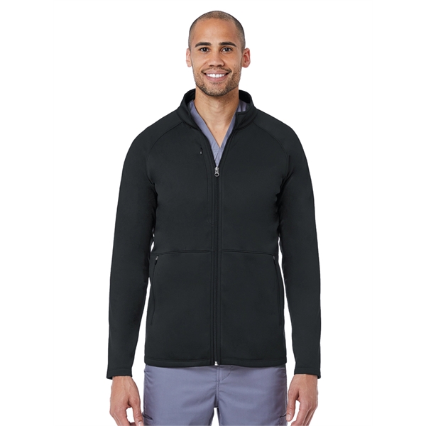Maevn Blaze Men's Bonded Fleece Warm Up Jacket... from ASI 86018 Scrub Authority / Uniform Stores
