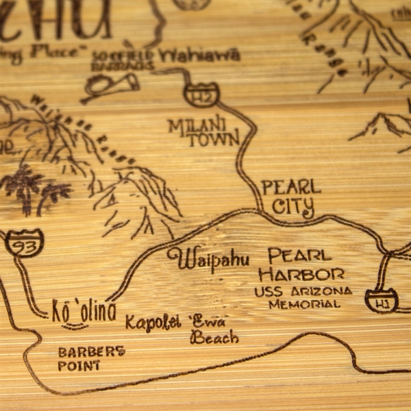 Our popular destination art on a traditional board.  Use it... from ASI 91565 Totally Bamboo