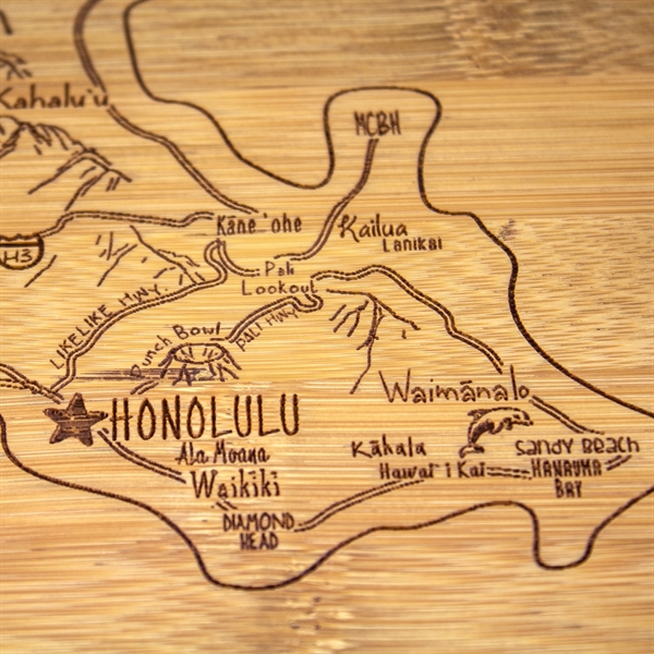 Our popular destination art on a traditional board.  Use it... from ASI 91565 Totally Bamboo