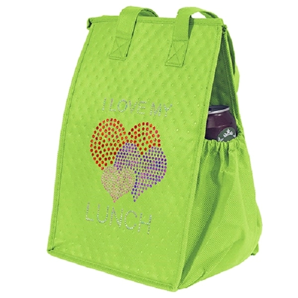 Insulated Non-Woven Tote with thermal foil interior.... from ASI 37940 Bag Makers Inc