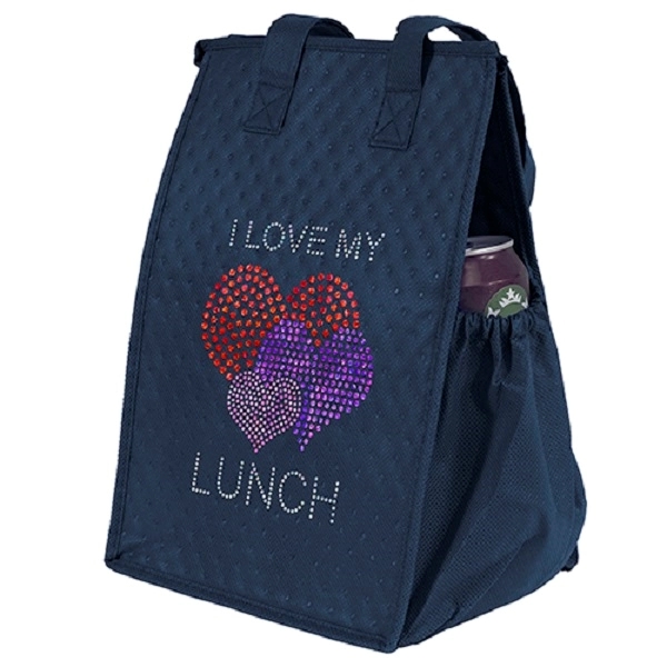 Insulated Non-Woven Tote with thermal foil interior.... from ASI 37940 Bag Makers Inc