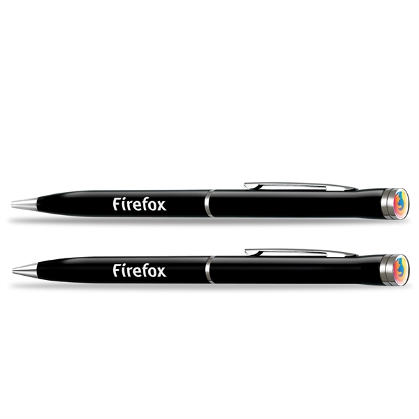 Both logo top premier pen and pencil included in set with... from ASI 34040 Alexander Mfg Co