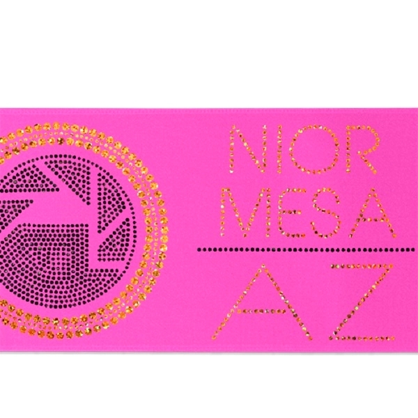 Badge Satin Ribbon.... from ASI 37940 Bag Makers Inc