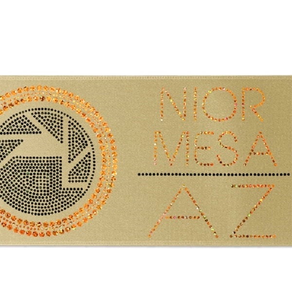 Badge Satin Ribbon.... from ASI 37940 Bag Makers Inc