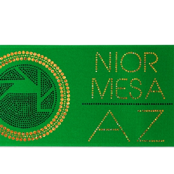 Badge Satin Ribbon.... from ASI 37940 Bag Makers Inc