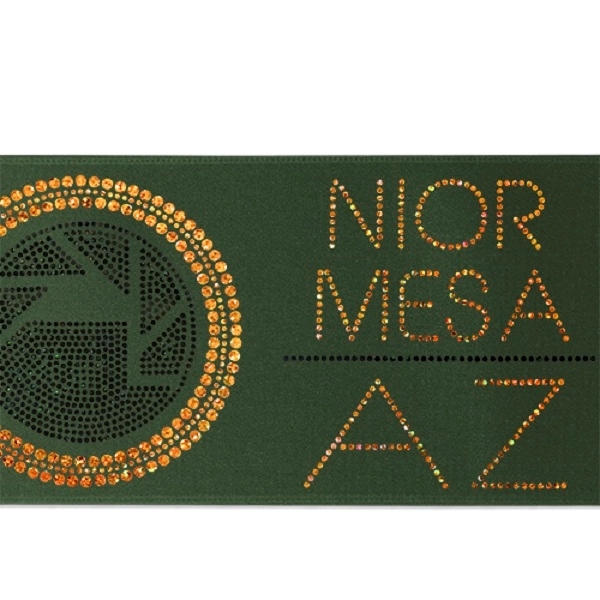 Badge Satin Ribbon.... from ASI 37940 Bag Makers Inc