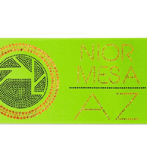 Badge Satin Ribbon.... from ASI 37940 Bag Makers Inc