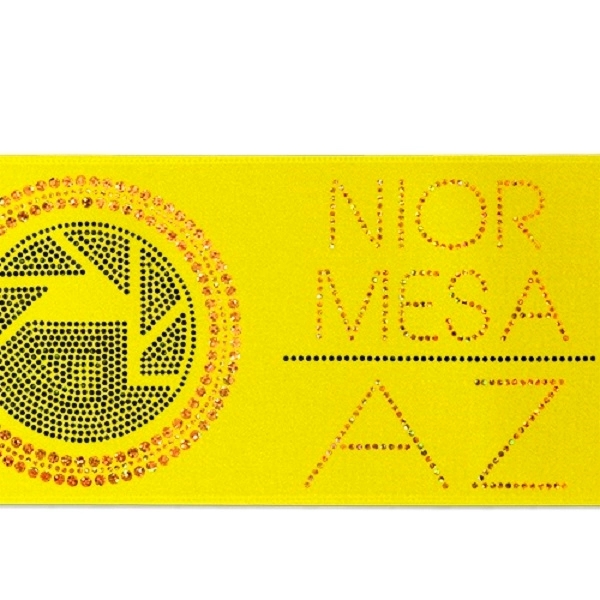 Badge Satin Ribbon.... from ASI 37940 Bag Makers Inc