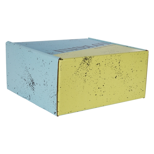 12" x 12" mailer box available in Kraft or premium white... from ASI 61125 Hit Promotional Products