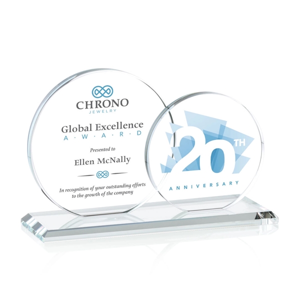 The Double Victoria Award features 2 opulent Starfire circles on a... from ASI 84592 St Regis Group / St Regis