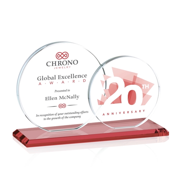 The Double Victoria Award features 2 opulent Starfire circles on a... from ASI 84592 St Regis Group / St Regis