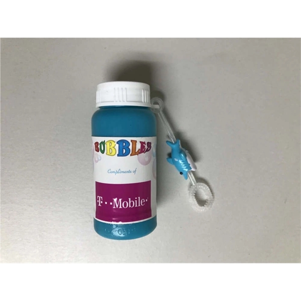 1.5 Oz. SHARK Bubble Bottle with Logo... from ASI 57713 Glow Promotions / Glow Promotions
