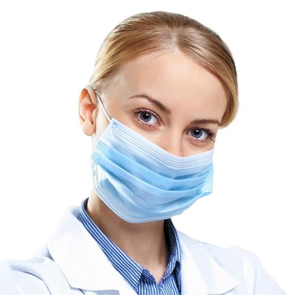3 ply disposable ASTM Level 2 medical (510k Surgical) Face Mask,... from ASI 90154 Sunjoy Group Inc / 1-Stop Custom Products