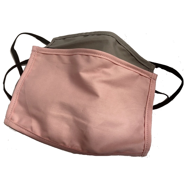 Dual Cotton Face Mask with Arched Nose Wire with Elastic Straps.... from ASI 31977 Adline Industries Inc