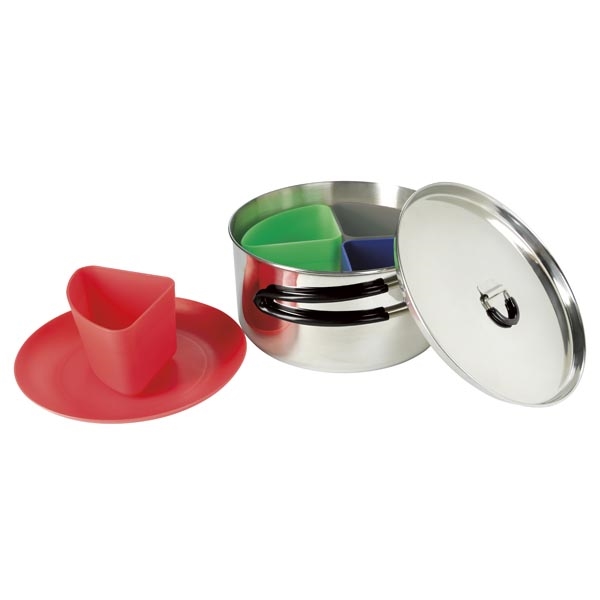 3.125 x 7.5 x 7.5 10-piece stainless steel Kooize® Kamp cook... from ASI 40480 Koozie Group