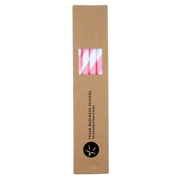 10 pack of 1.25 " x 7.6" biodegradable paper straws in... from ASI 90807 Tekweld