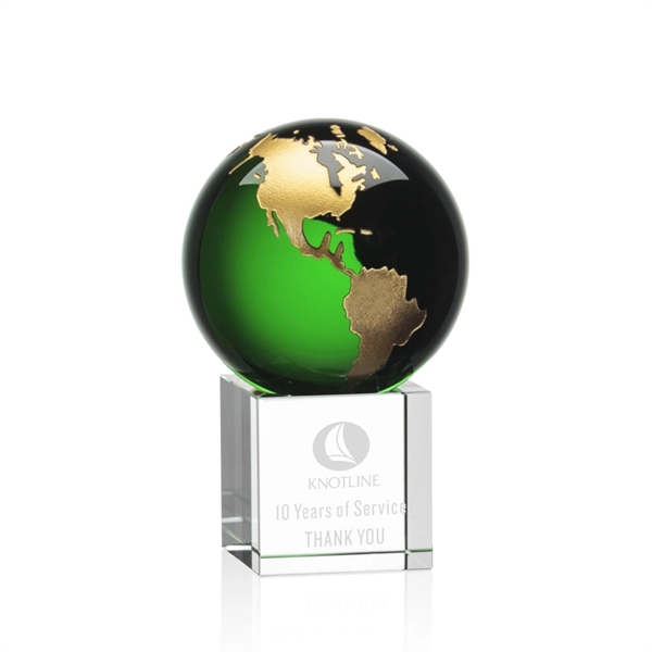 Charming and Elegant Globe Award features Gold or Silver filled continents... from ASI 84592 St Regis Group / St Regis