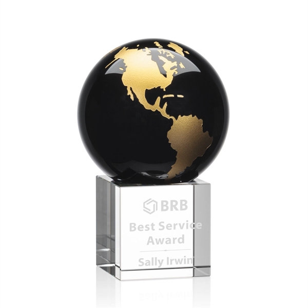 Charming and Elegant Globe Award features Gold or Silver filled continents... from ASI 84592 St Regis Group / St Regis