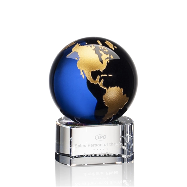Stunning and Exquisite Globe Award features Gold or Silver filled continents... from ASI 84592 St Regis Group / St Regis