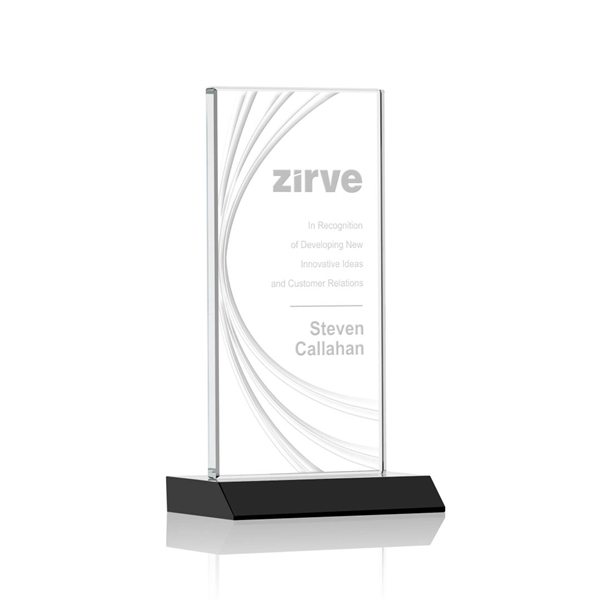 Striking Starfire Award features elegant Liquid Crystal accent lines that highlight... from ASI 84592 St Regis Group / St Regis