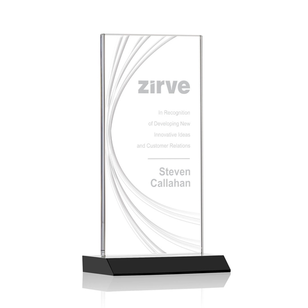 Striking Starfire Award features elegant Liquid Crystal accent lines that highlight... from ASI 84592 St Regis Group / St Regis