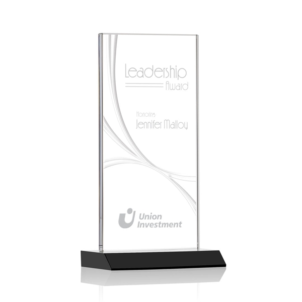 Stunning Starfire Award features elegant Liquid Crystal accent lines that highlight... from ASI 84592 St Regis Group / St Regis