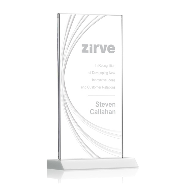 Striking Starfire Award features elegant Liquid Crystal accent lines that highlight... from ASI 84592 St Regis Group / St Regis