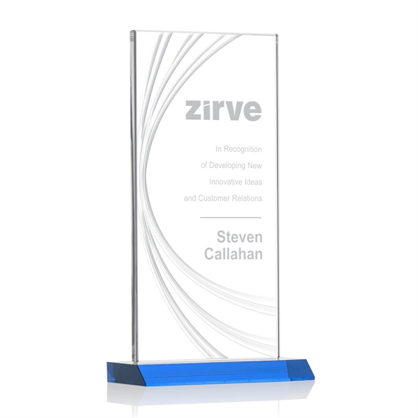 Striking Starfire Award features elegant Liquid Crystal accent lines that highlight... from ASI 84592 St Regis Group / St Regis