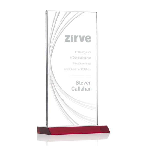 Striking Starfire Award features elegant Liquid Crystal accent lines that highlight... from ASI 84592 St Regis Group / St Regis