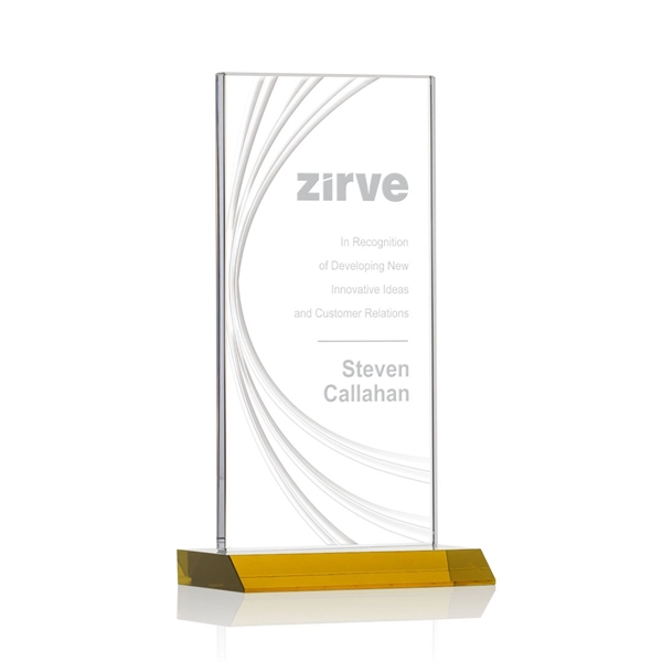 Striking Starfire Award features elegant Liquid Crystal accent lines that highlight... from ASI 84592 St Regis Group / St Regis