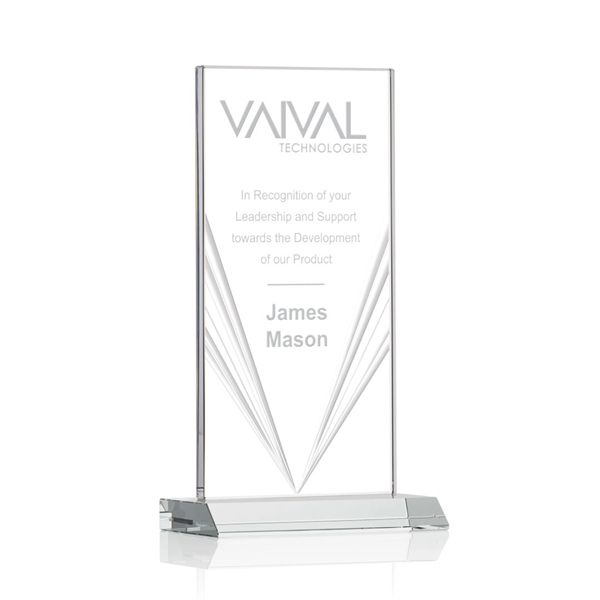 Spectacular Starfire Award features elegant Liquid Crystal accent lines that highlight... from ASI 84592 St Regis Group / St Regis