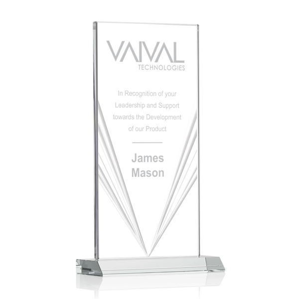 Spectacular Starfire Award features elegant Liquid Crystal accent lines that highlight... from ASI 84592 St Regis Group / St Regis