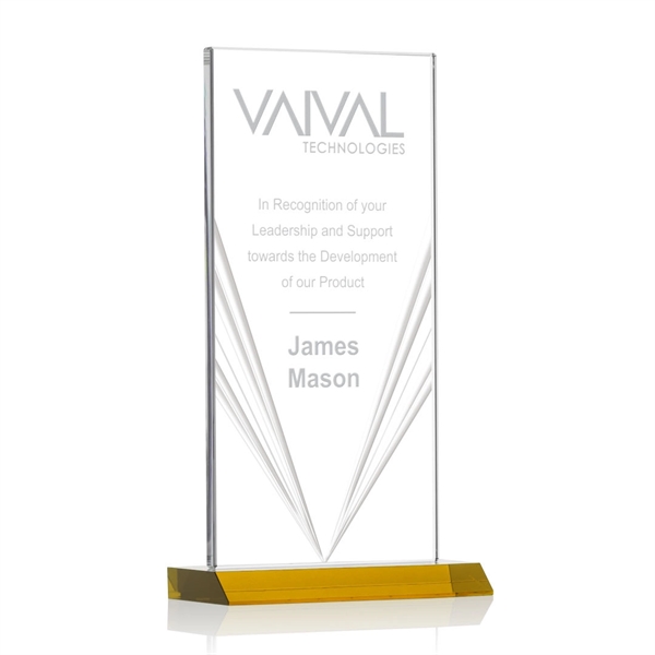 Spectacular Starfire Award features elegant Liquid Crystal accent lines that highlight... from ASI 84592 St Regis Group / St Regis