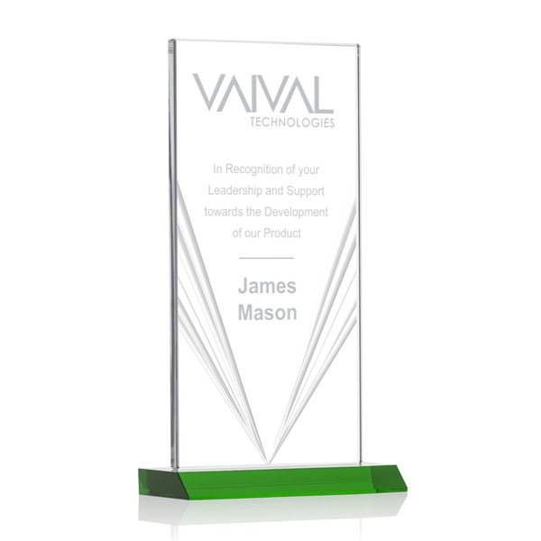 Spectacular Starfire Award features elegant Liquid Crystal accent lines that highlight... from ASI 84592 St Regis Group / St Regis